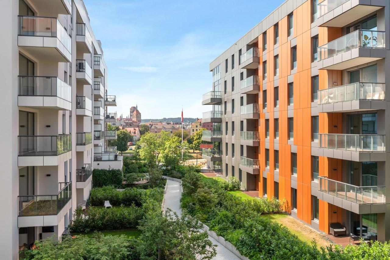 Brabank Riverside By Downtown Apartments Gdansk Exterior photo